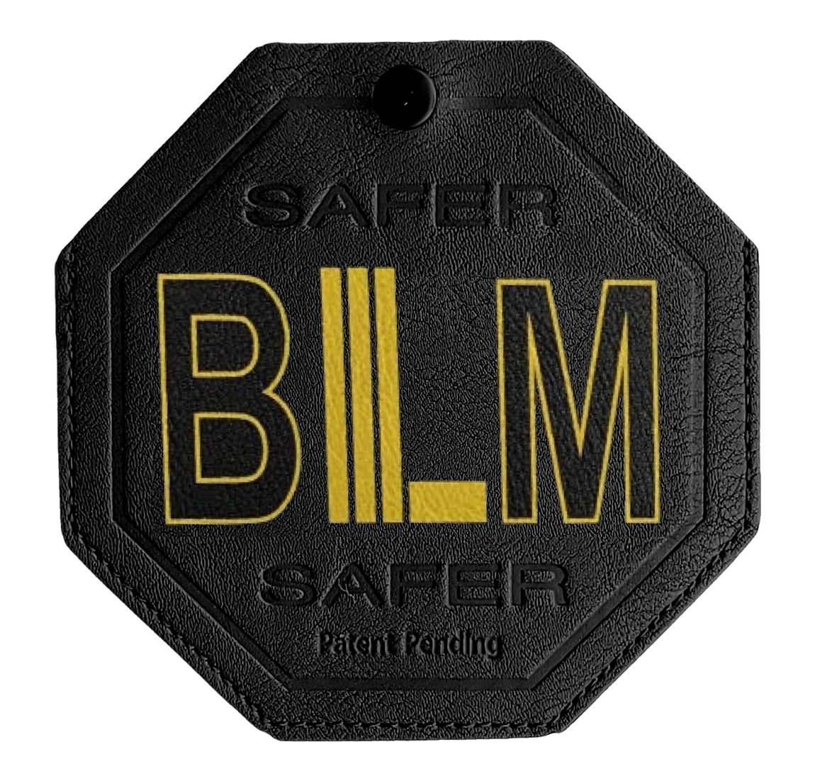 SAFER TRAFFIC STOPS™ BLM Edition Yellow and Embossed