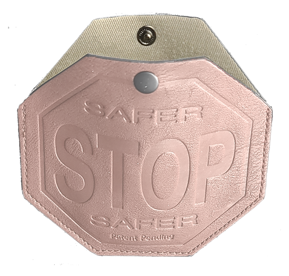 SAFER TRAFFIC STOPS™ Light Pink Embossed