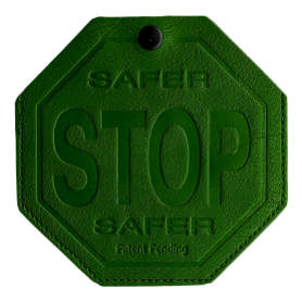 SAFER TRAFFIC STOPS™ Forest Green Embossed