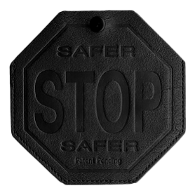 SAFER TRAFFIC STOPS™ Black Embossed