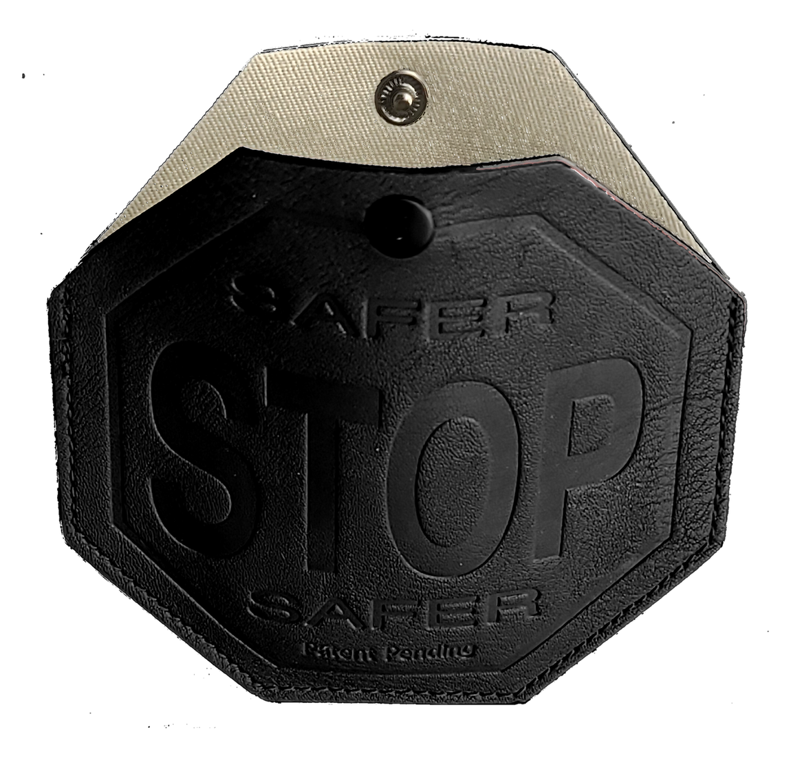 SAFER TRAFFIC STOPS™ Black Embossed